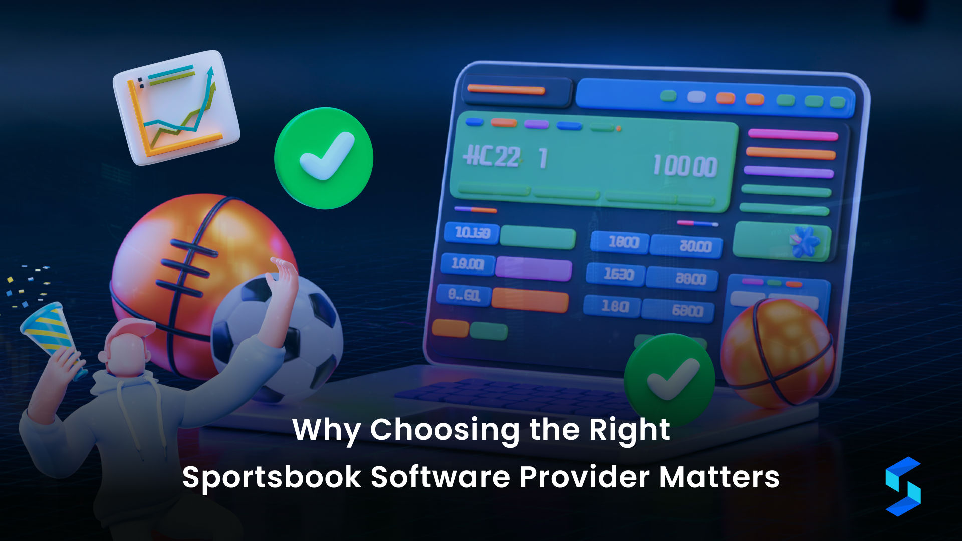 Key sportsbook revenue streams including vig commission, liability management, risk trading teams, and player account management