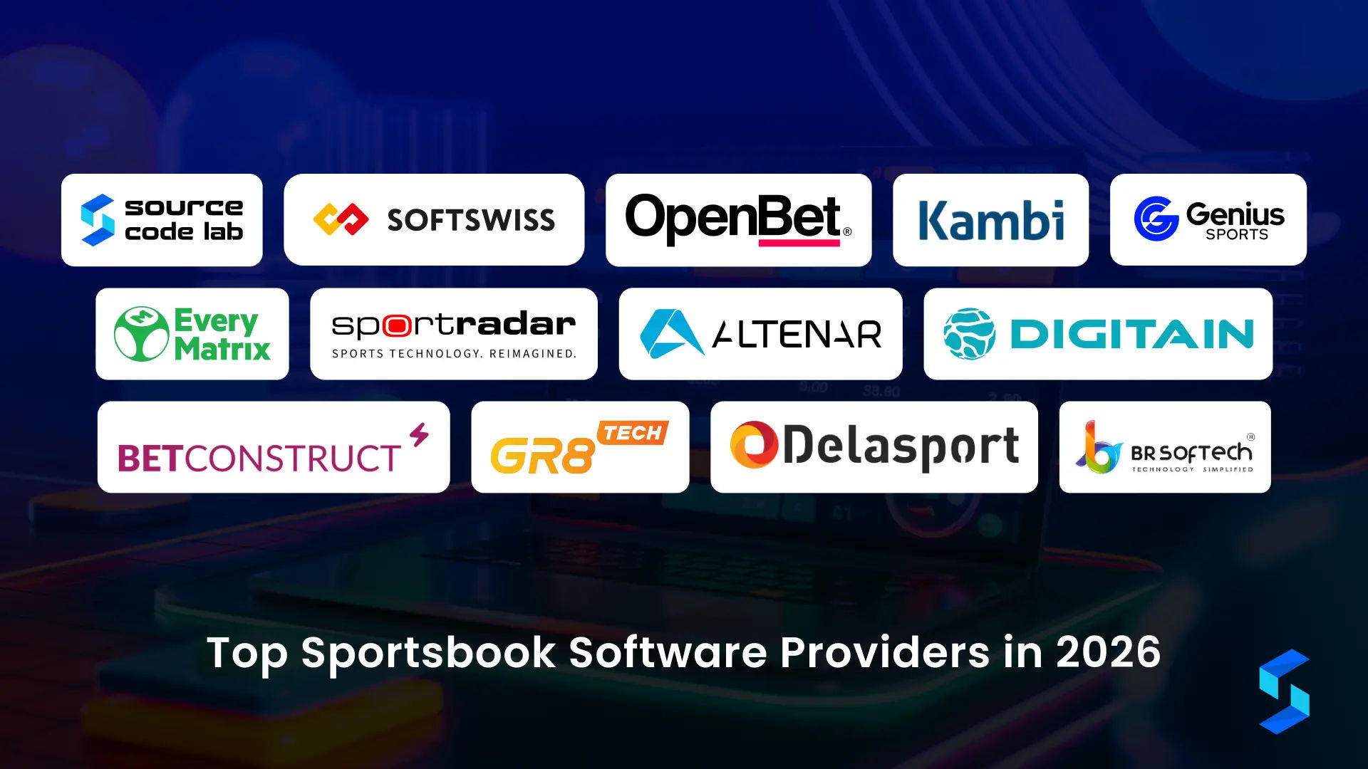 Key sportsbook revenue streams including vig commission, liability management, risk trading teams, and player account management