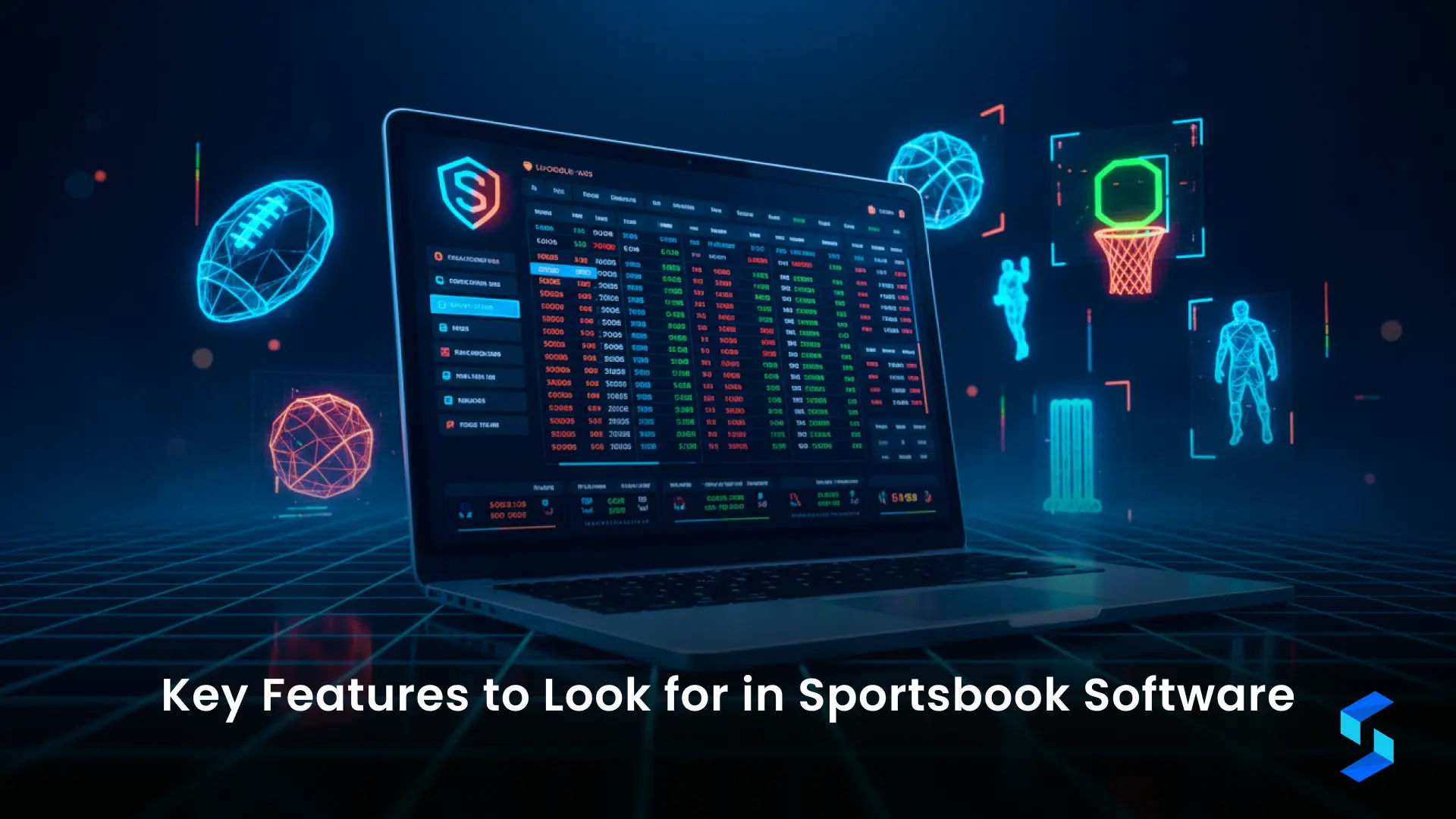 Key sportsbook revenue streams including vig commission, liability management, risk trading teams, and player account management