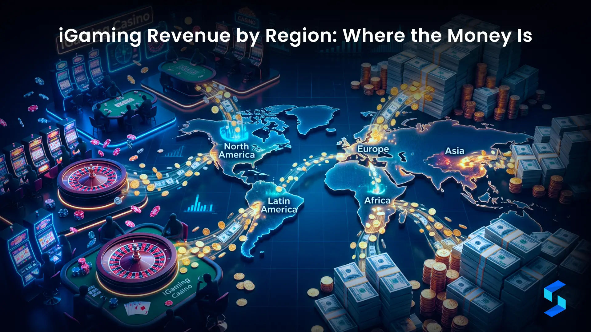 iGaming Revenue by Region Chart
