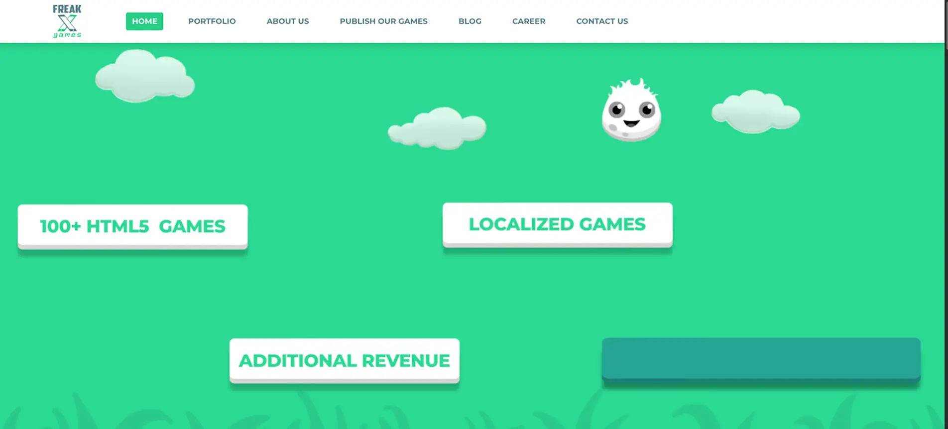 Freak X Games HTML5 game development studio specializing in interactive and mobile game development