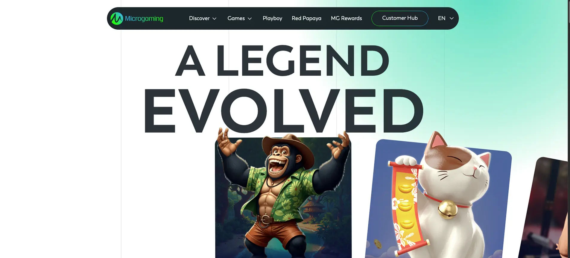 Microgaming casino software provider known for online casino platform and game content