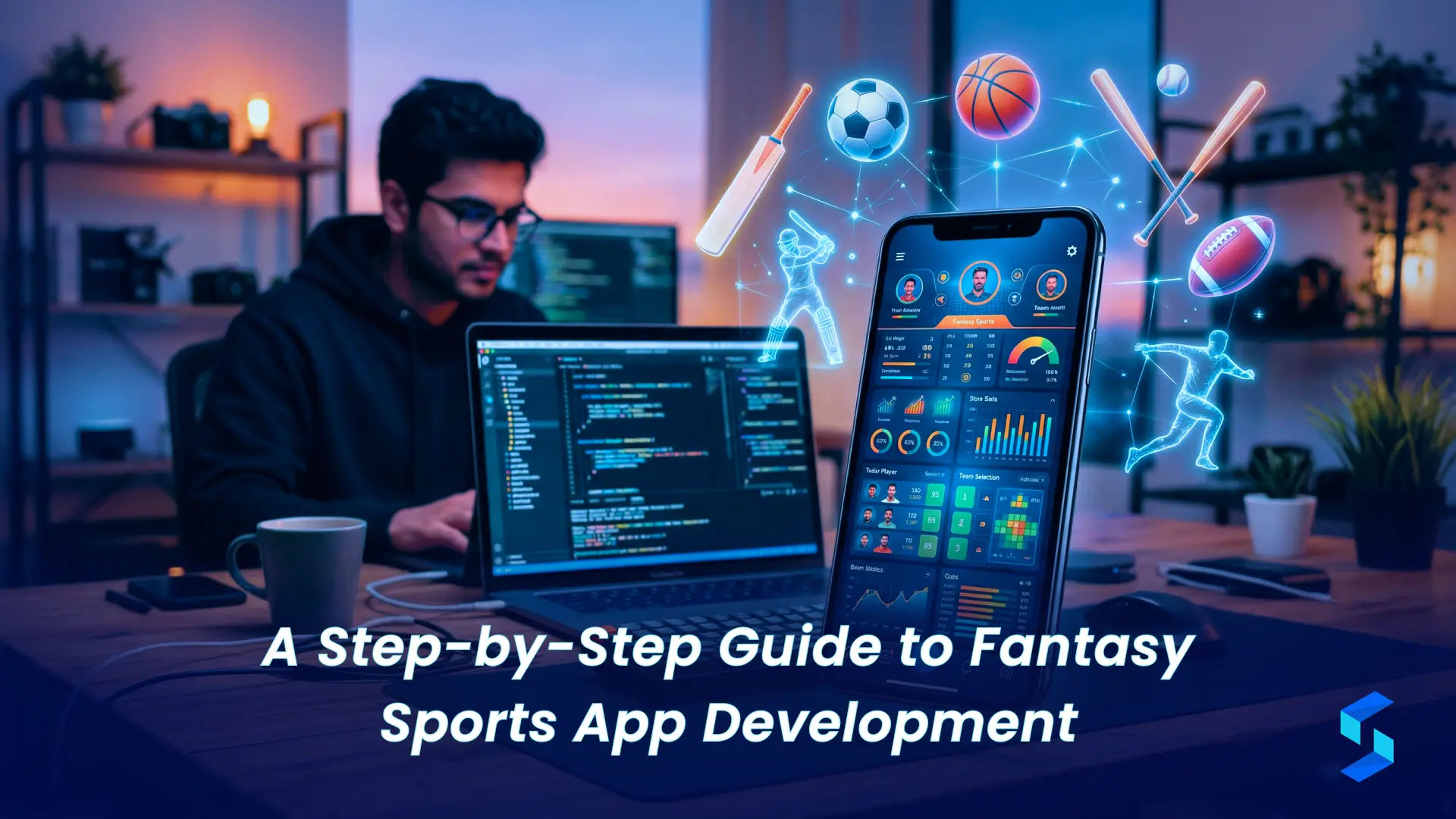 A step by step guide to fantasy sports app development including features technology and launch process