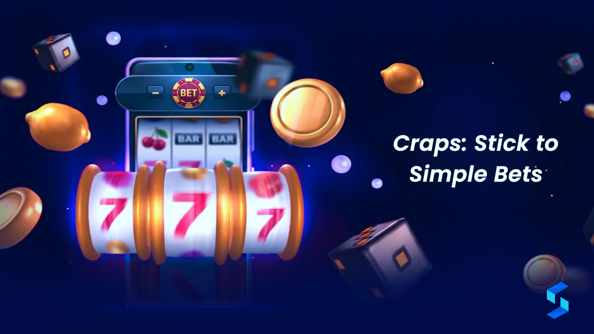 Craps casino game focusing on simple bets and low risk strategies for better odds