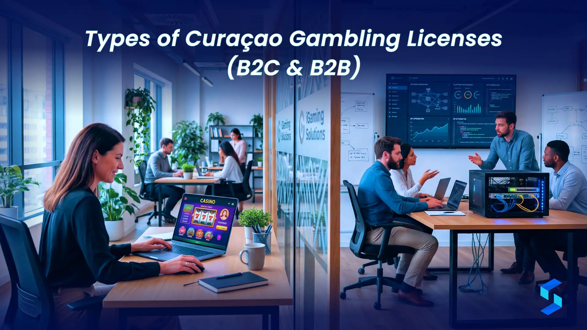 Types of Curaçao gambling licenses including B2C and B2B options for online gaming operators