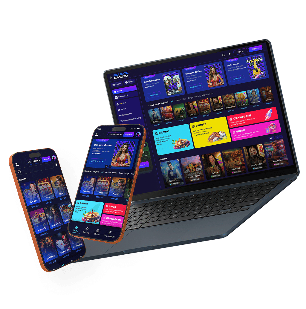 Casino Platform Mockup