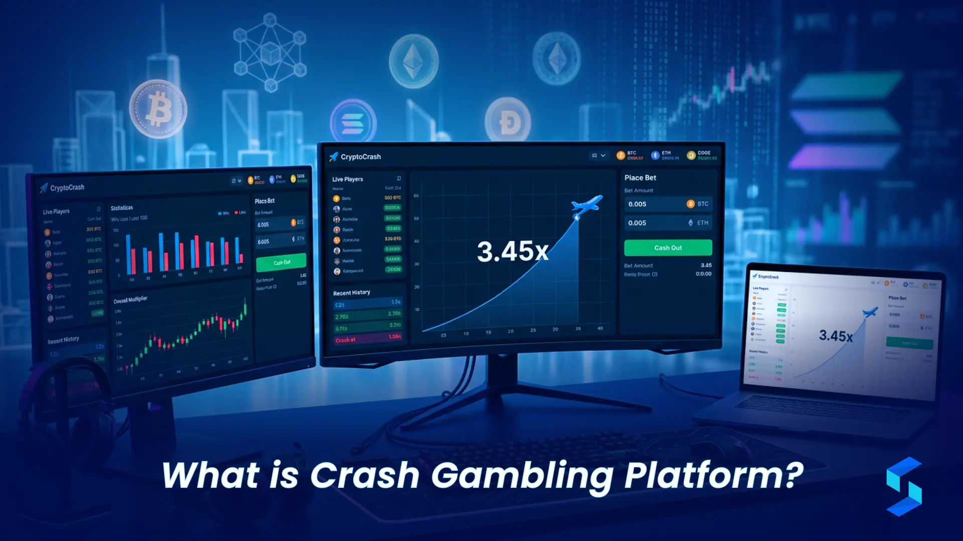 What is crash gambling platform including crypto based multiplier crash game mechanics