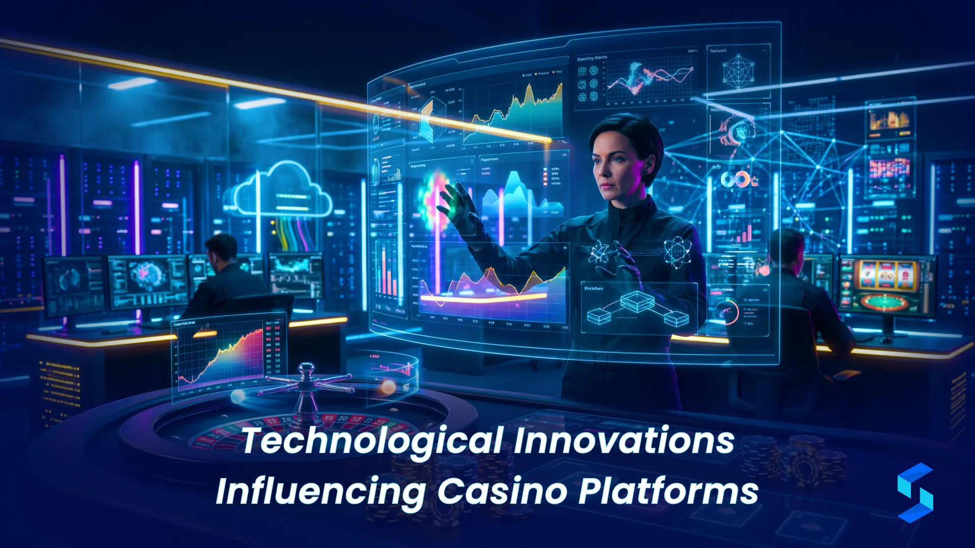 Technological innovations influencing casino platforms including AI blockchain and automation