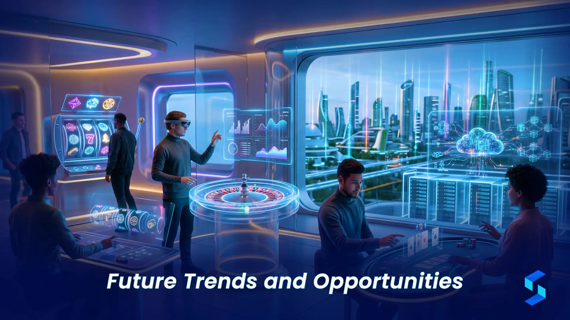 Future trends and opportunities in online casino platforms including emerging technologies and growth areas