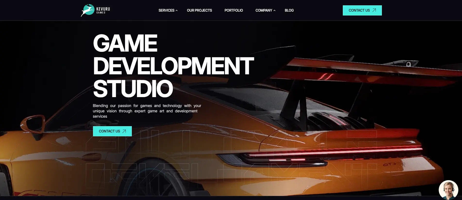 KEVURU Games game development studio known for art production and full cycle development