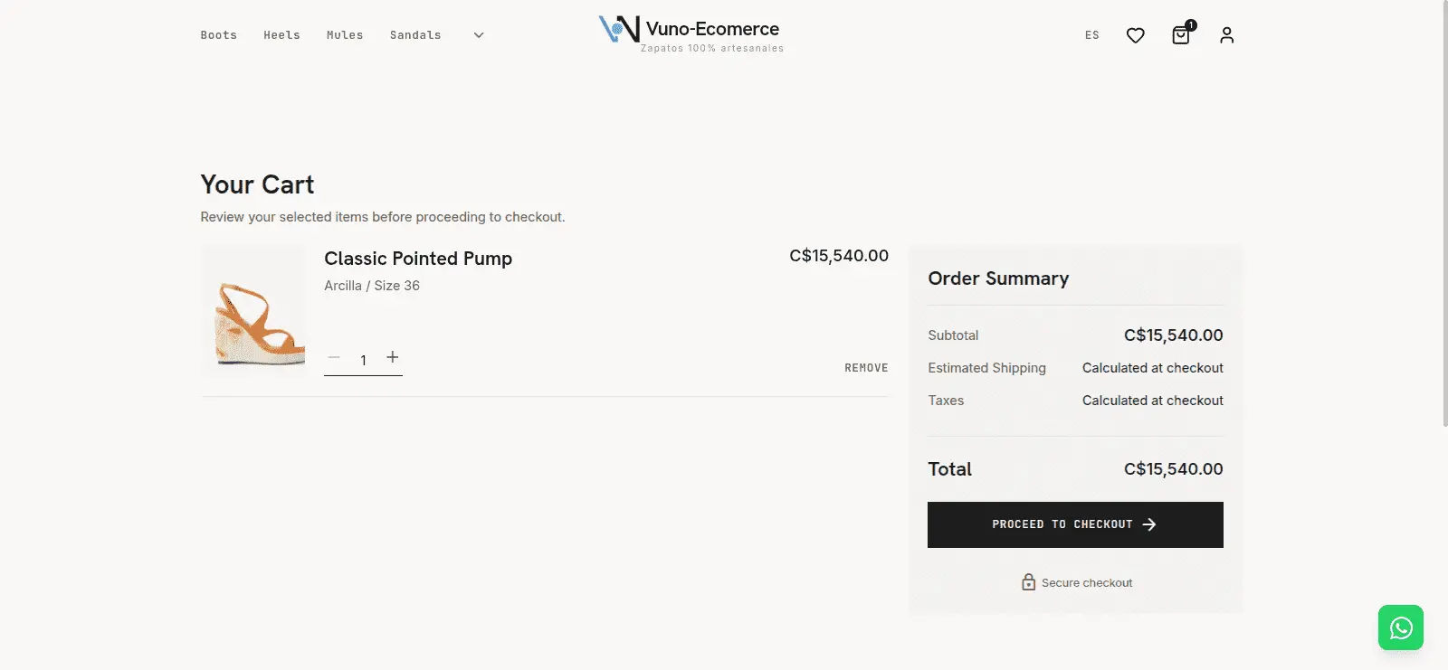 VUNO SHOP - Plataforma de E-Commerce de alto rendimiento con Astro y Vue.js