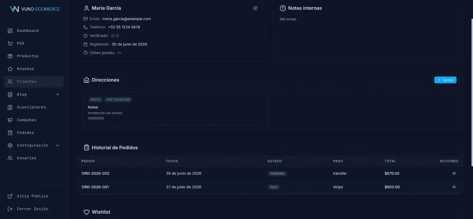 VUNO SHOP - Plataforma de E-Commerce de alto rendimiento con Astro y Vue.js