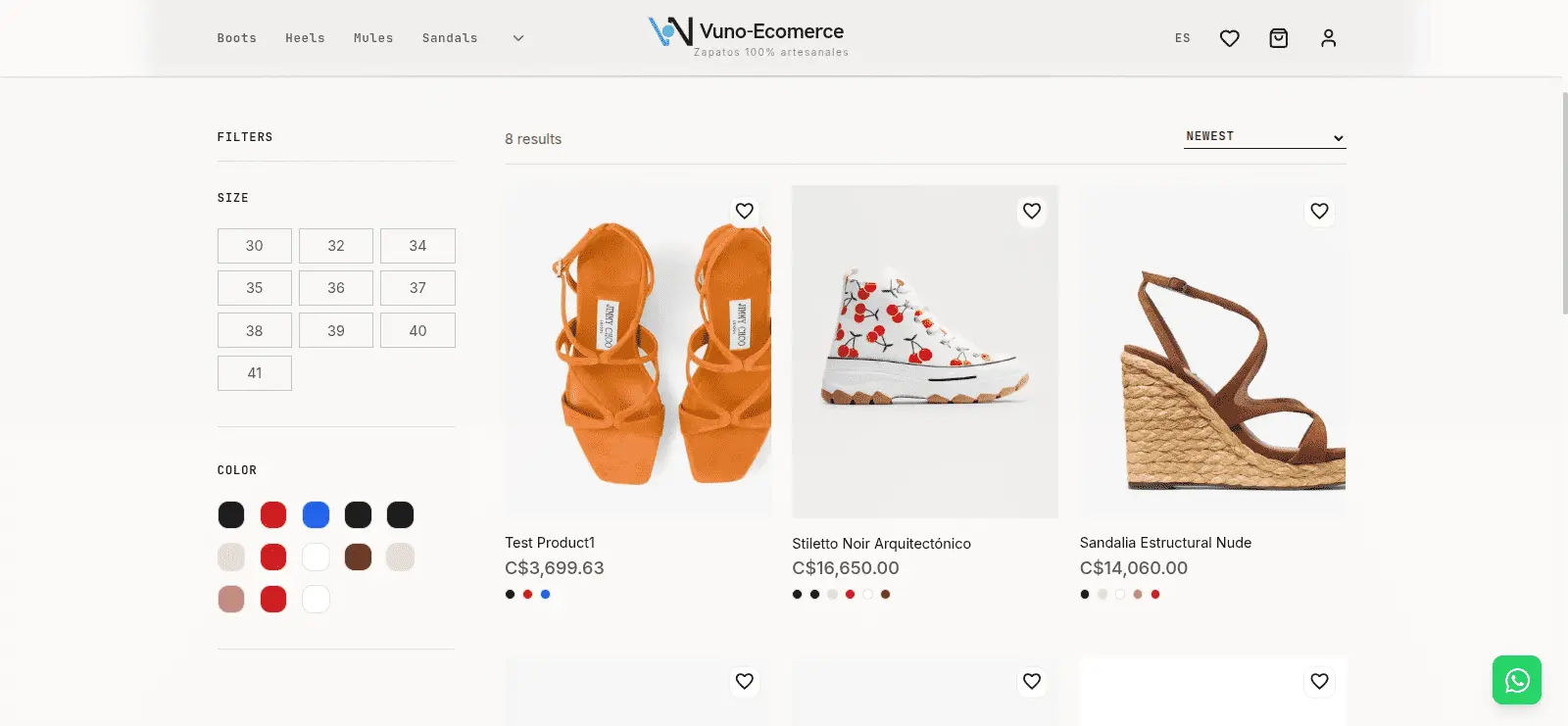 VUNO SHOP - Plataforma de E-Commerce de alto rendimiento con Astro y Vue.js