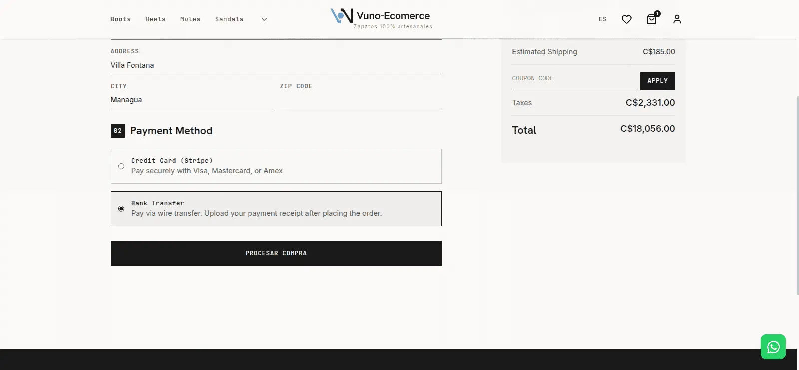 VUNO SHOP - Plataforma de E-Commerce de alto rendimiento con Astro y Vue.js