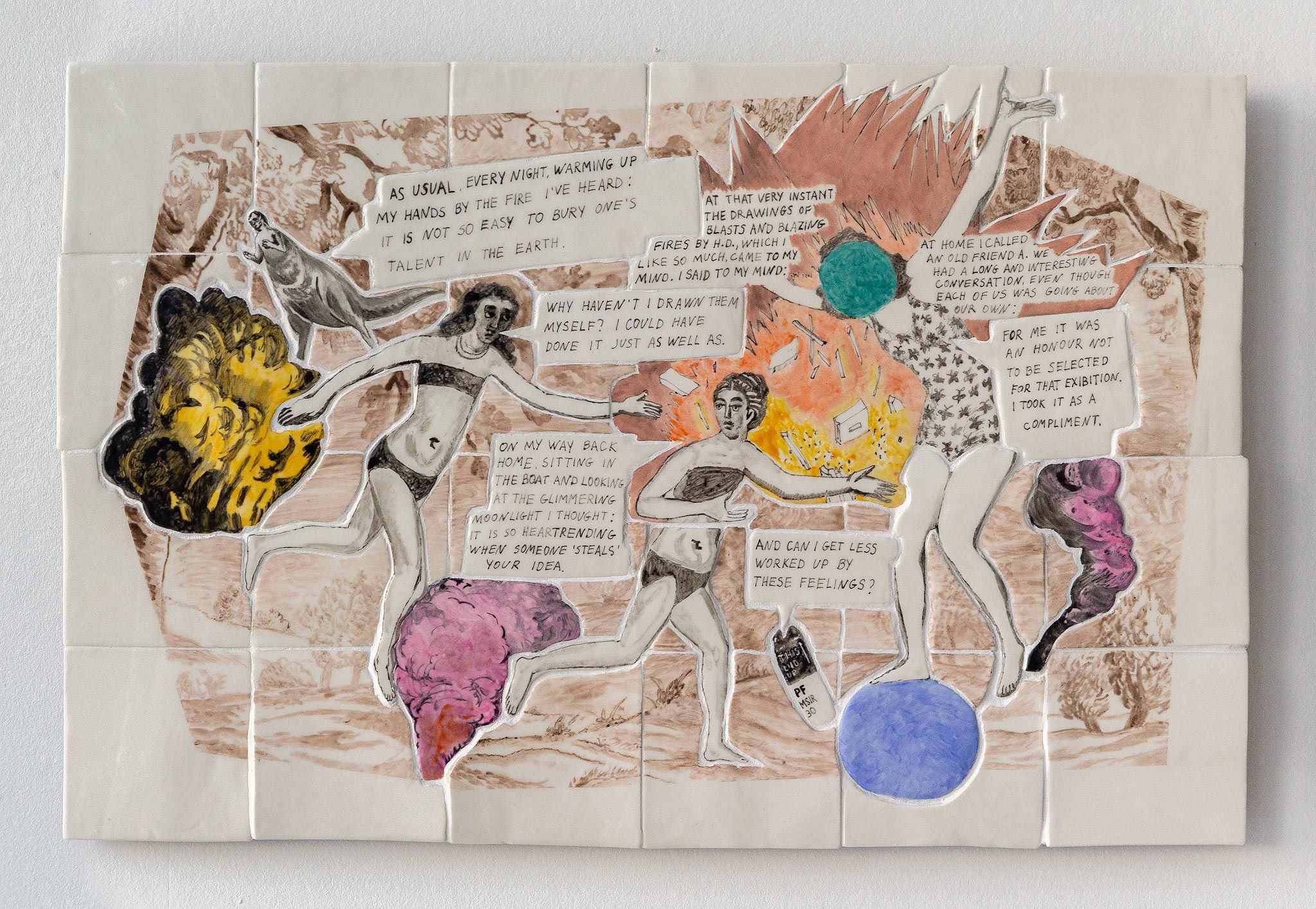 Pieces With The Babbling Art. A Compliment