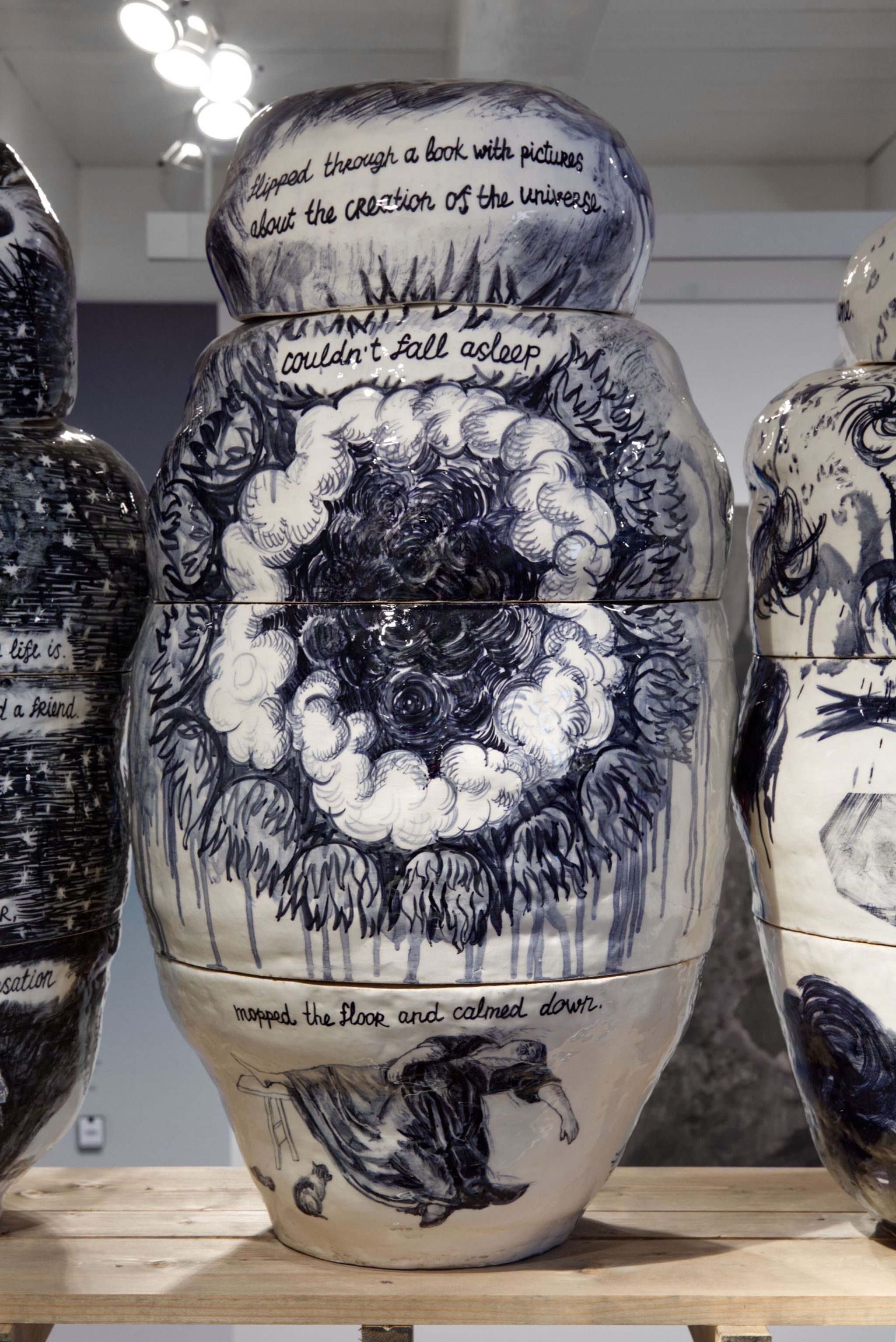 Recent Notes. Canopic jar.