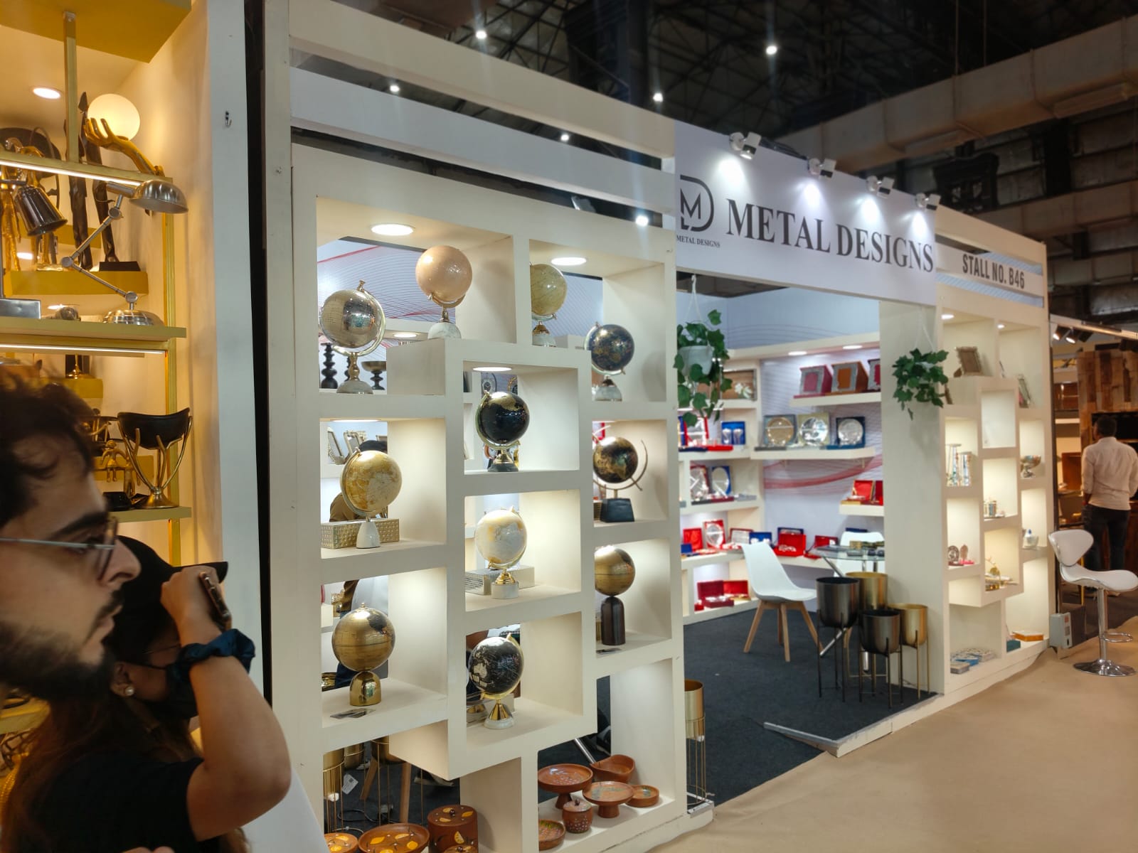 Metal Designs - Stall design and fabrication project showcase