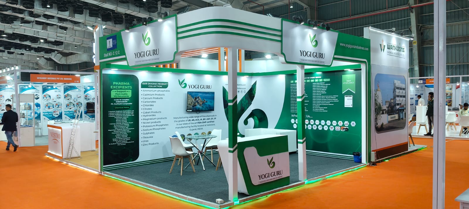 Yogi Guru - Stall design and fabrication project showcase