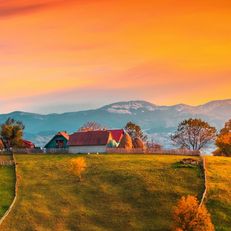 Romania (1/3)

Witness the stunning sunset over Măgura Village. The evening hues paint the sky in a mesmerizing palette, casting a magical glow over the serene landscape. Stay tuned for the next reveal! 🌅✨

#Vintrica #Travel #Romania #ExploreRomania #Transylvania #MăguraVillage #EveningGlow #NatureWonders #Wanderlust #Travelholic #TravelPhotography #SunsetMagic #NatureLovers #Tranquility #Inspiration