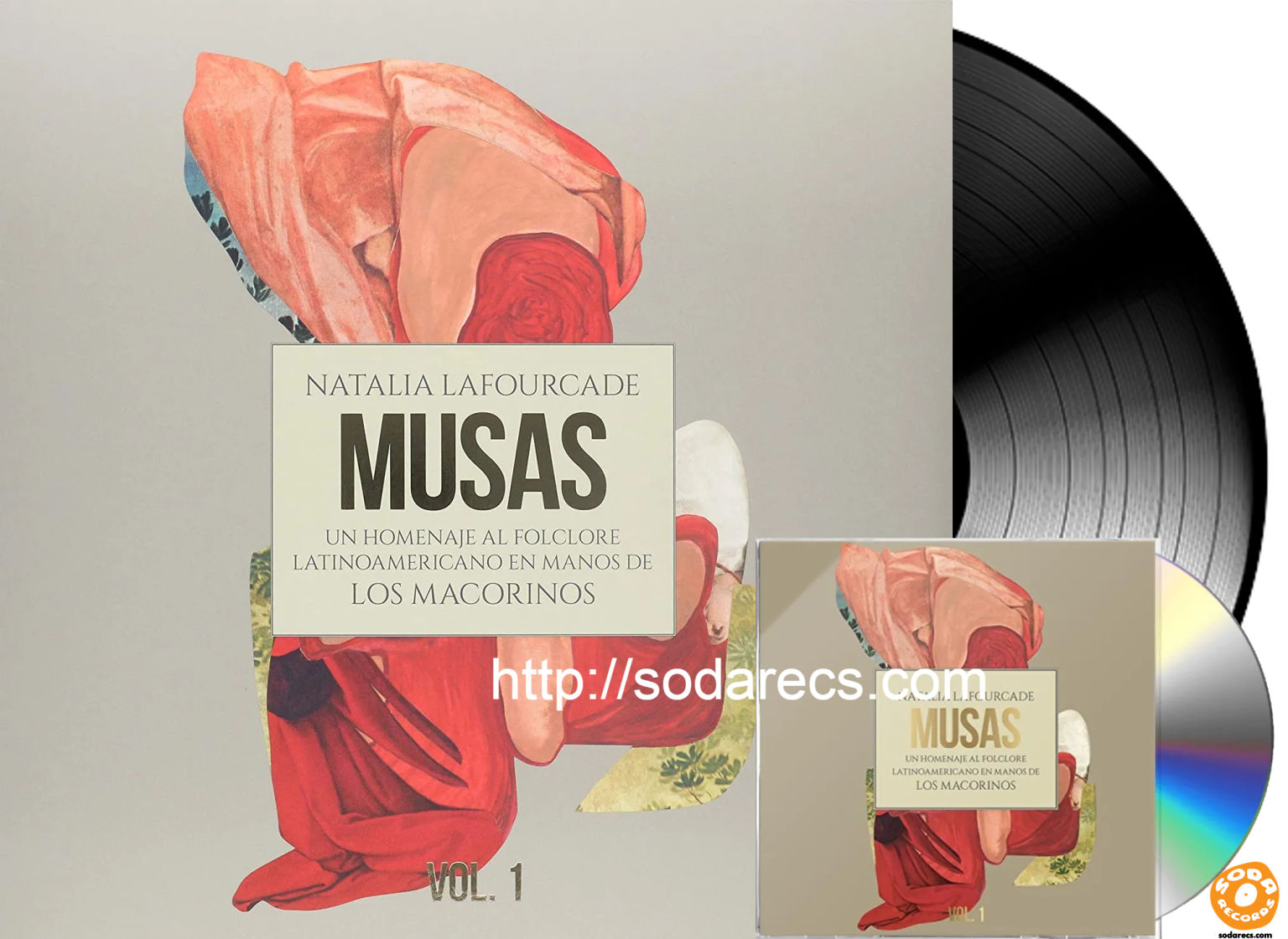 Natalia Lafourcade Musas Vol Vinyl Lp Cd Dvd Soda Records