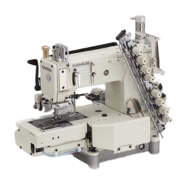 FX4404P-UTC multi-needle, cylinder bed, double chain stitch machine