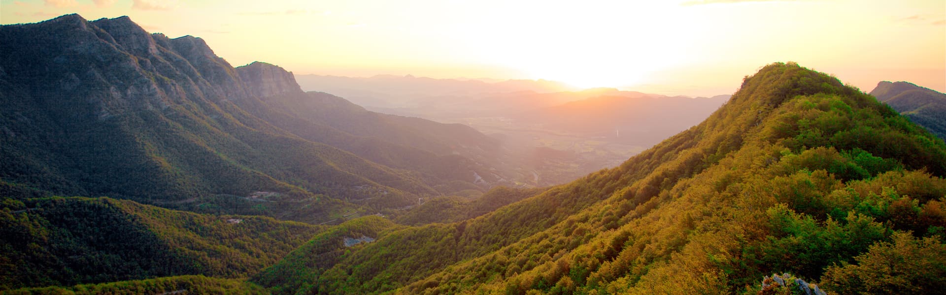 Senderismo en la zona volcánica de La Garrotxa