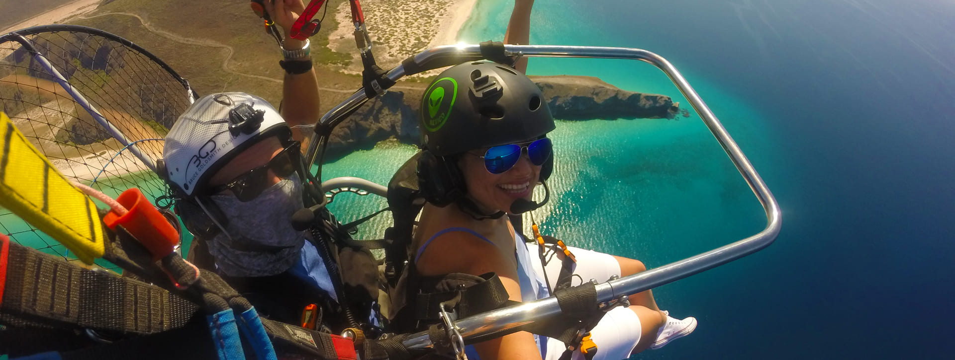 Viaje en parapente sobre Cabo San Lucas