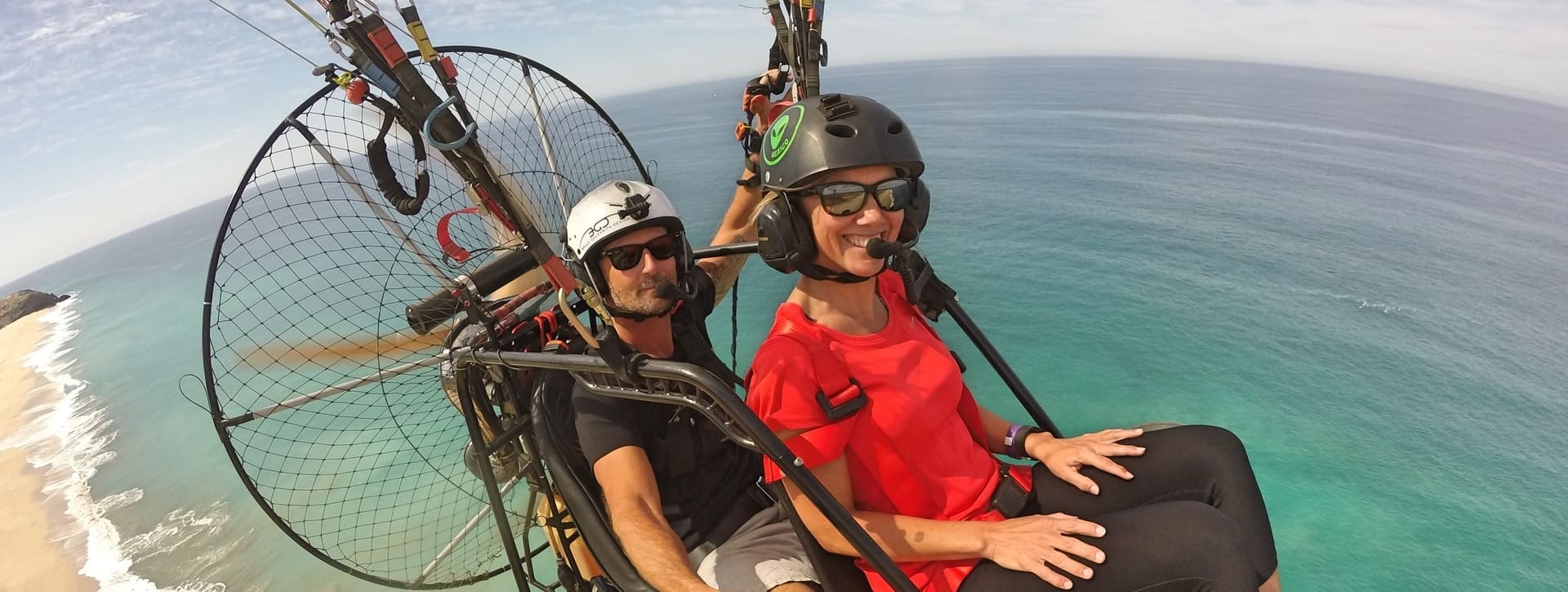 Viaje básico en parapente sobre Cabo San Lucas