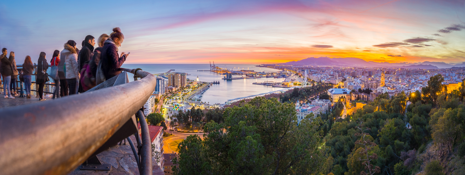 Free tour nocturno en Málaga