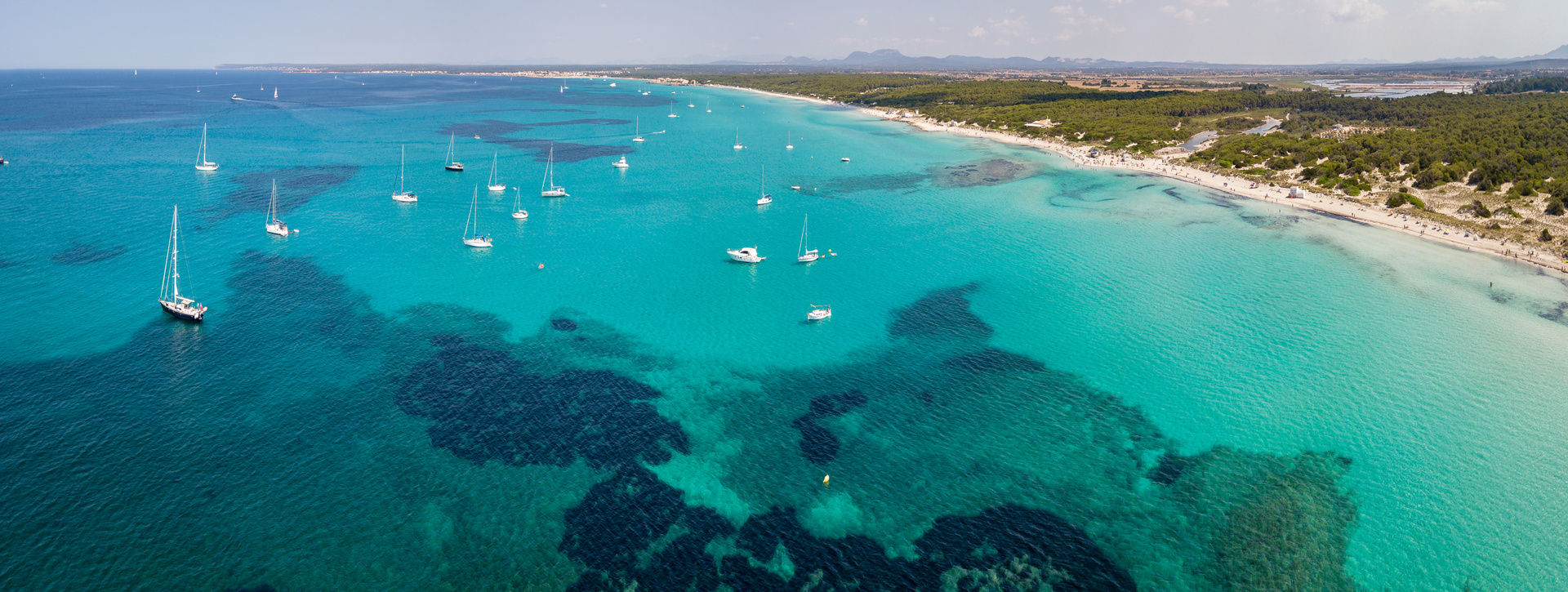 Excursión en catamarán a Es Trenc y Es Cargol + comida