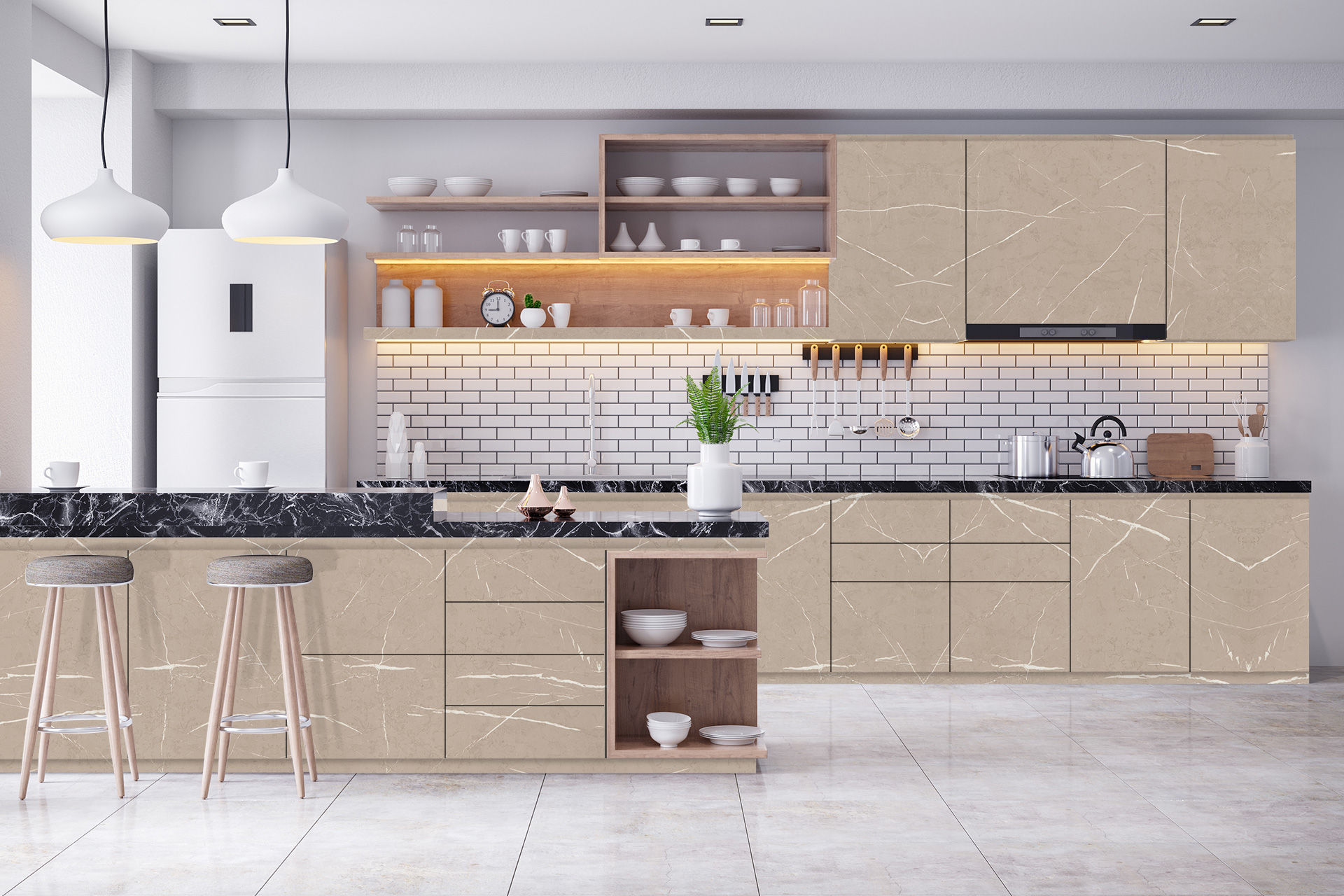 Pietra-Moon White