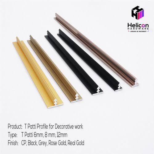 T Bit Blak 6 mm