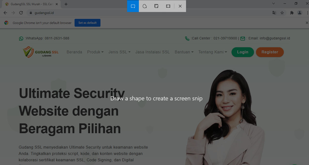 is there an mac os snipping tool