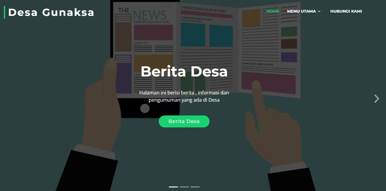 Contoh Website Desa