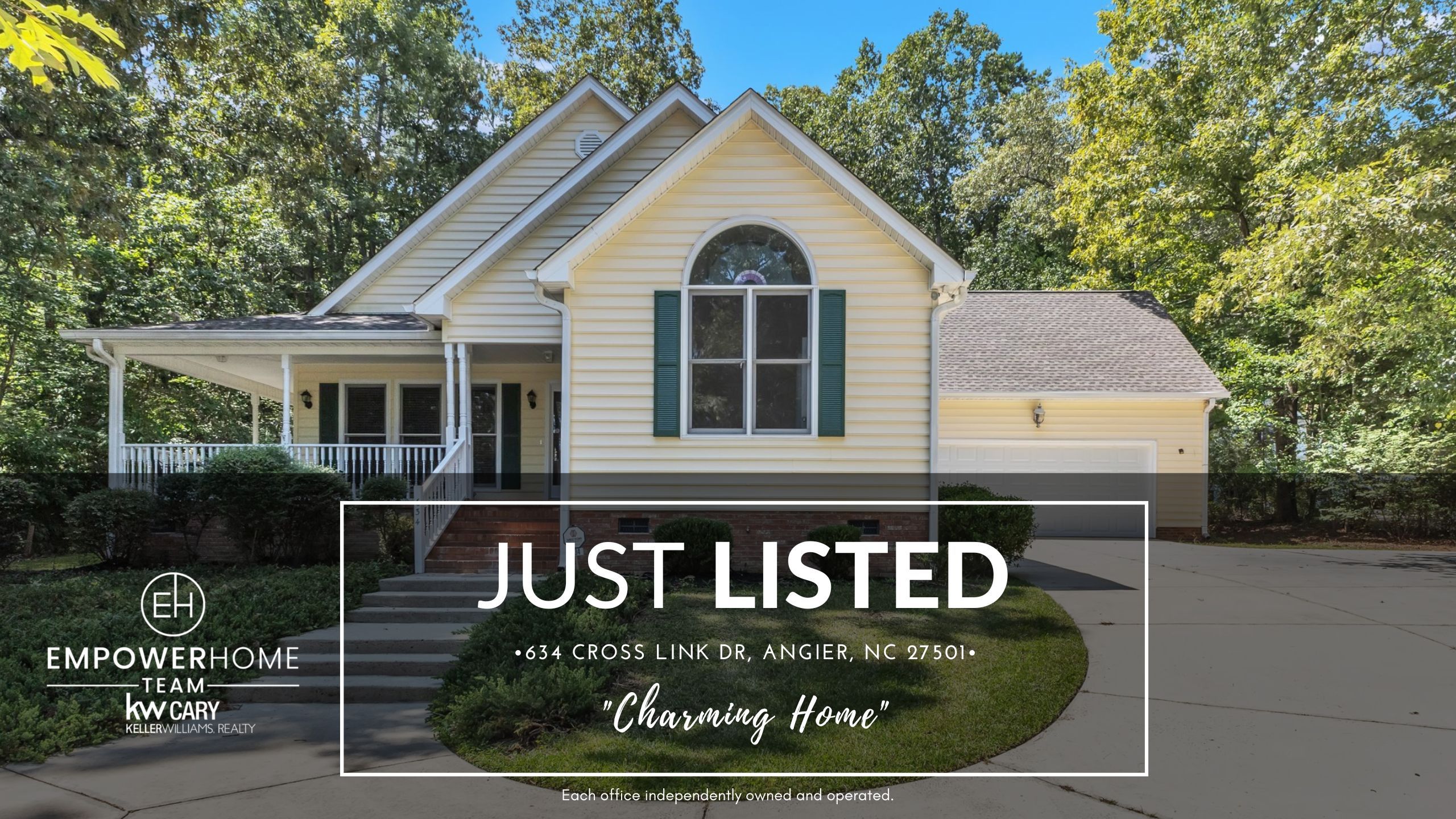 634 Cross Link Dr, Angier, NC 27501