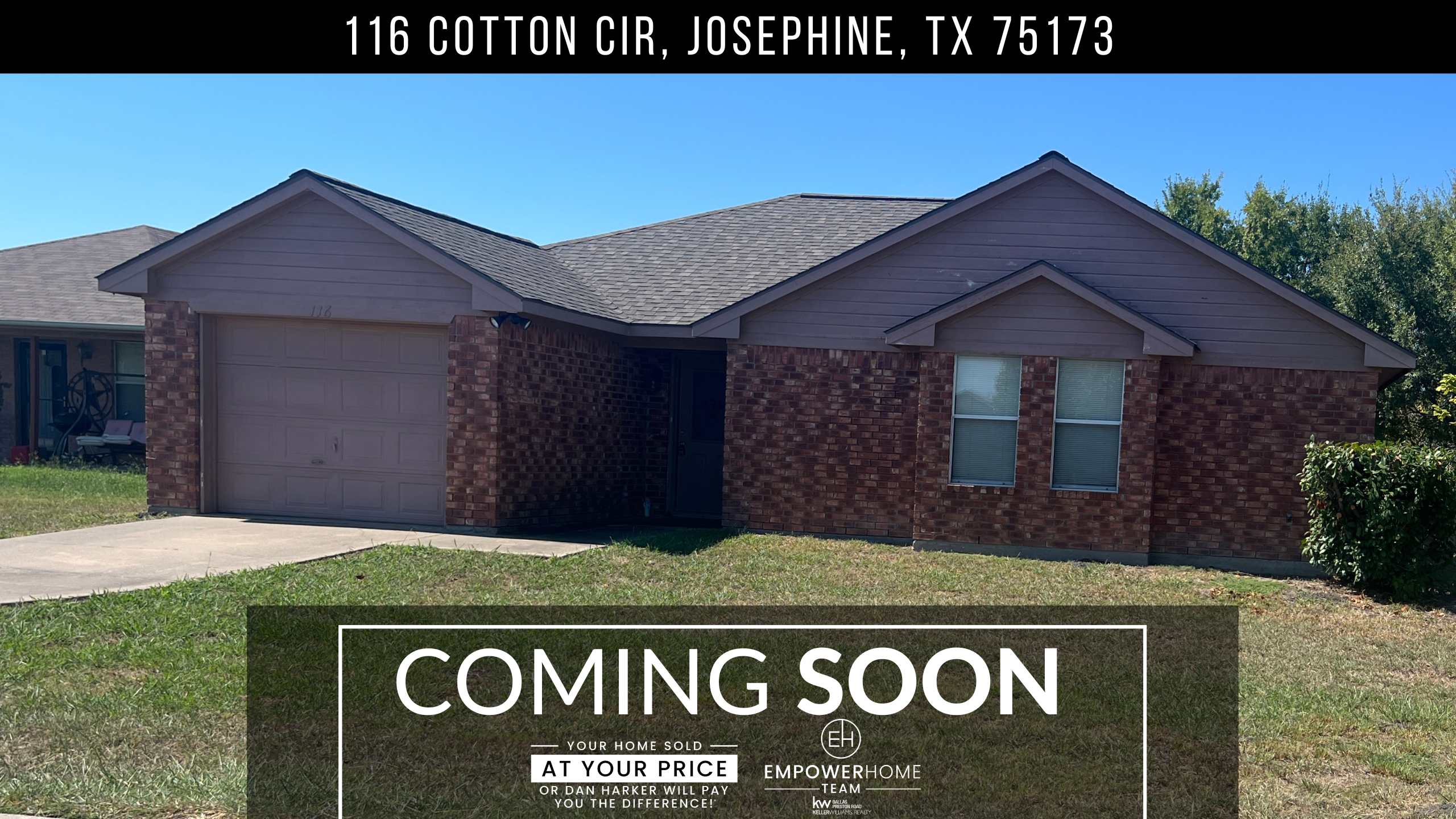 116 Cotton Cir, Josephine, TX 75173