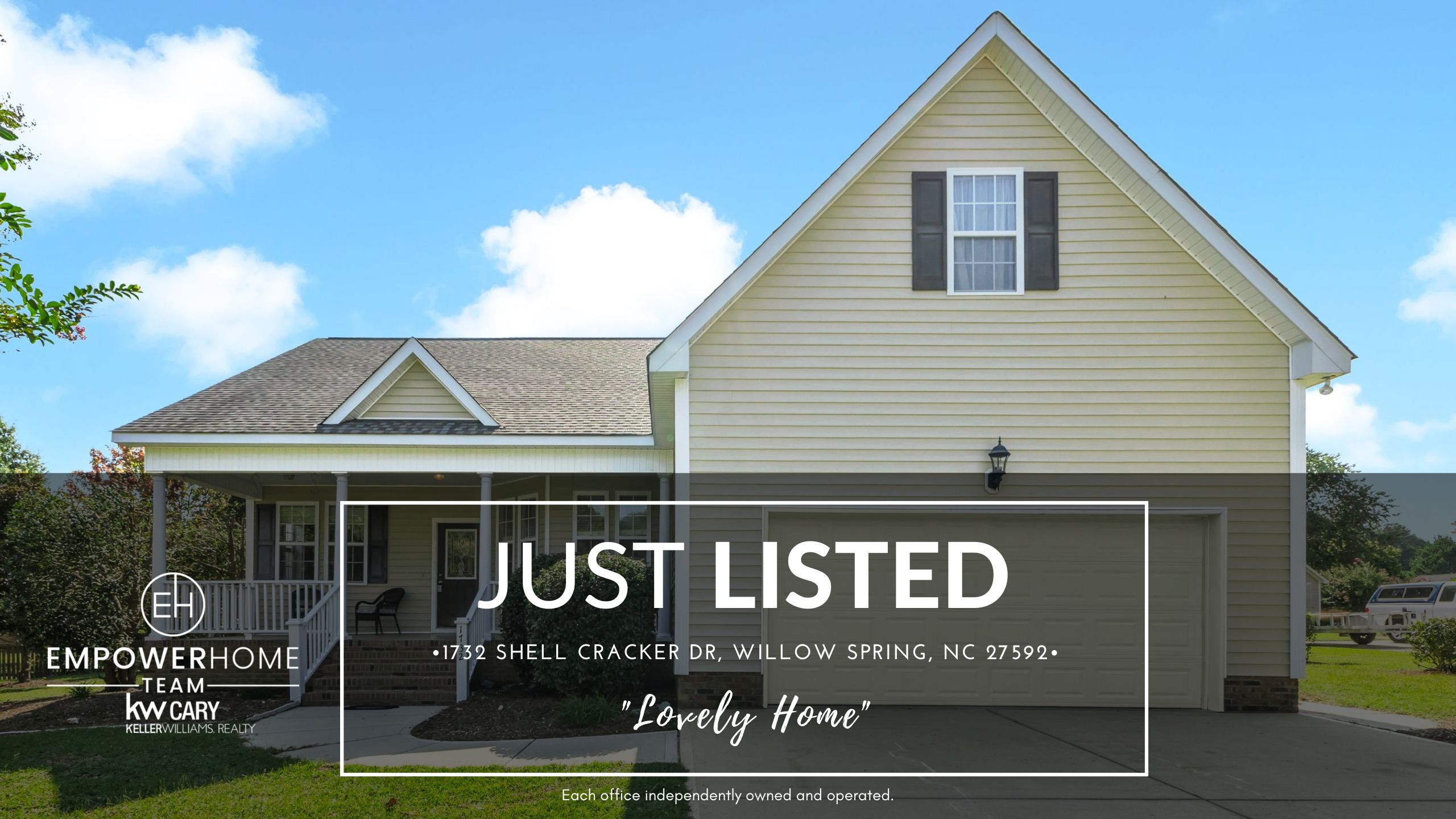 1732 Shell Cracker Dr, Willow Spring, NC 27592