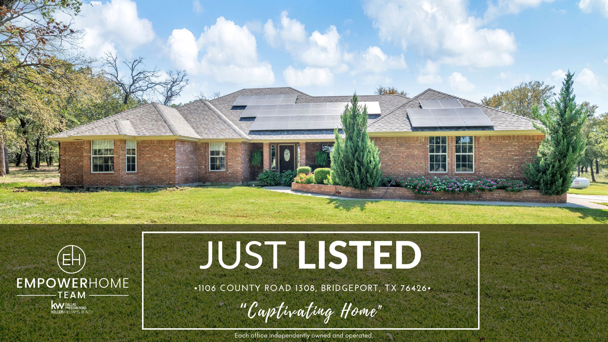 1106 County Road 1308, Bridgeport, TX 76426