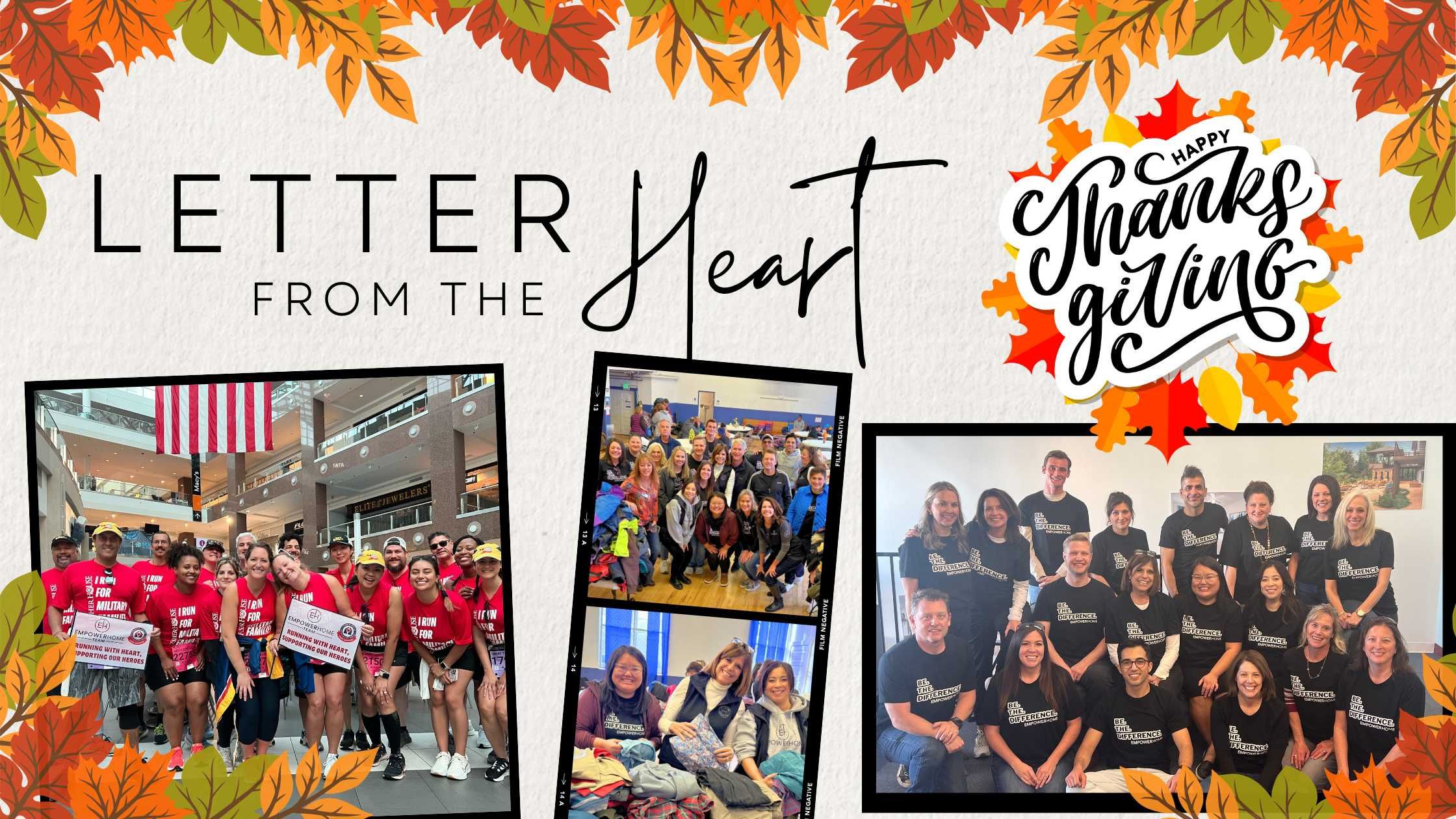 Letter From The Heart from Gaye Ribble in Denver, CO – November 2024