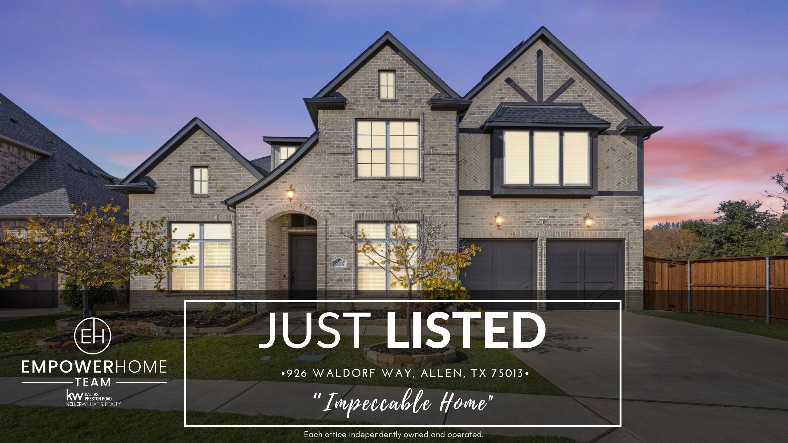 926 Waldorf Way, Allen, TX 75013