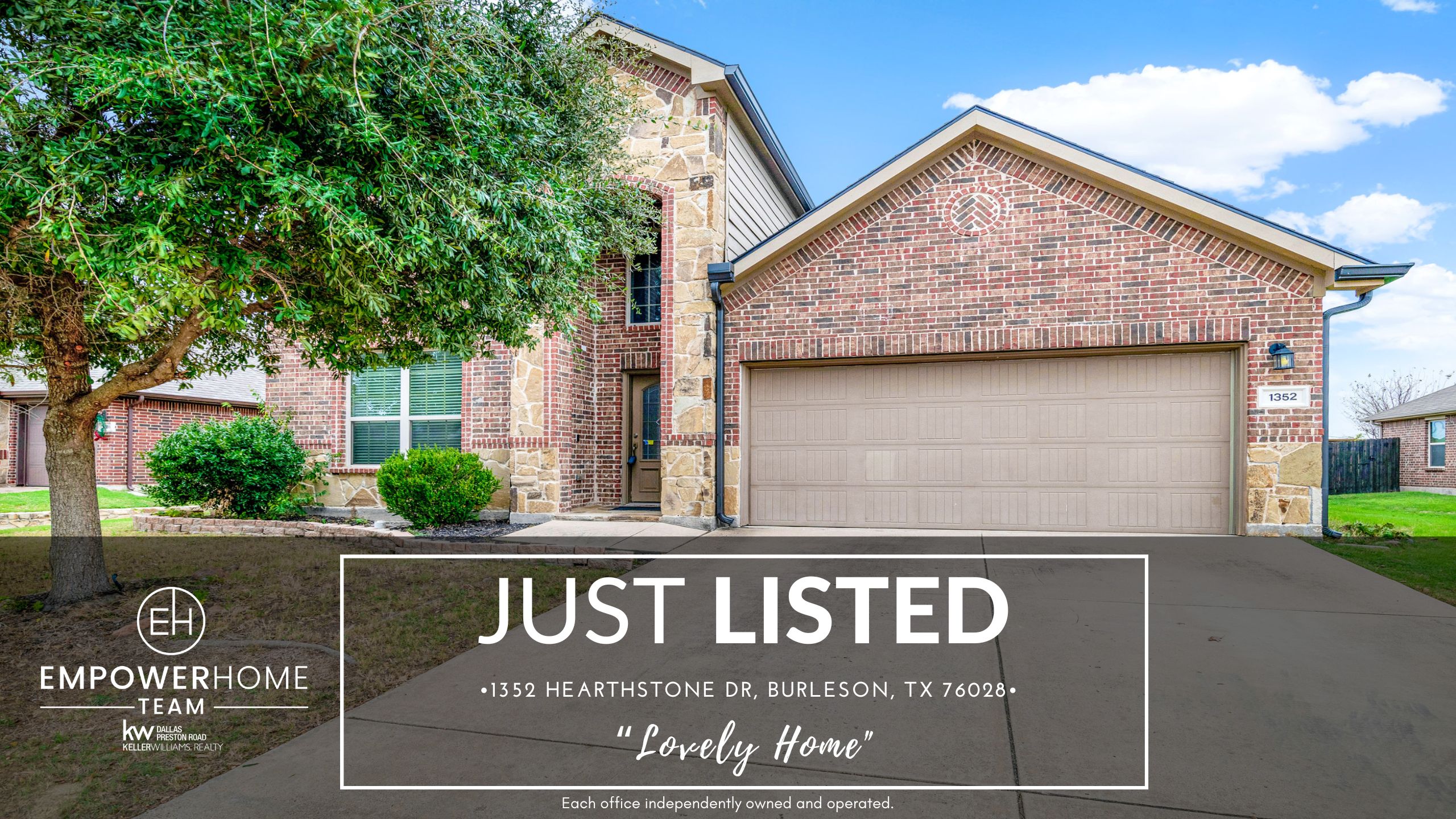 1352 Hearthstone Dr, Burleson, TX 76028