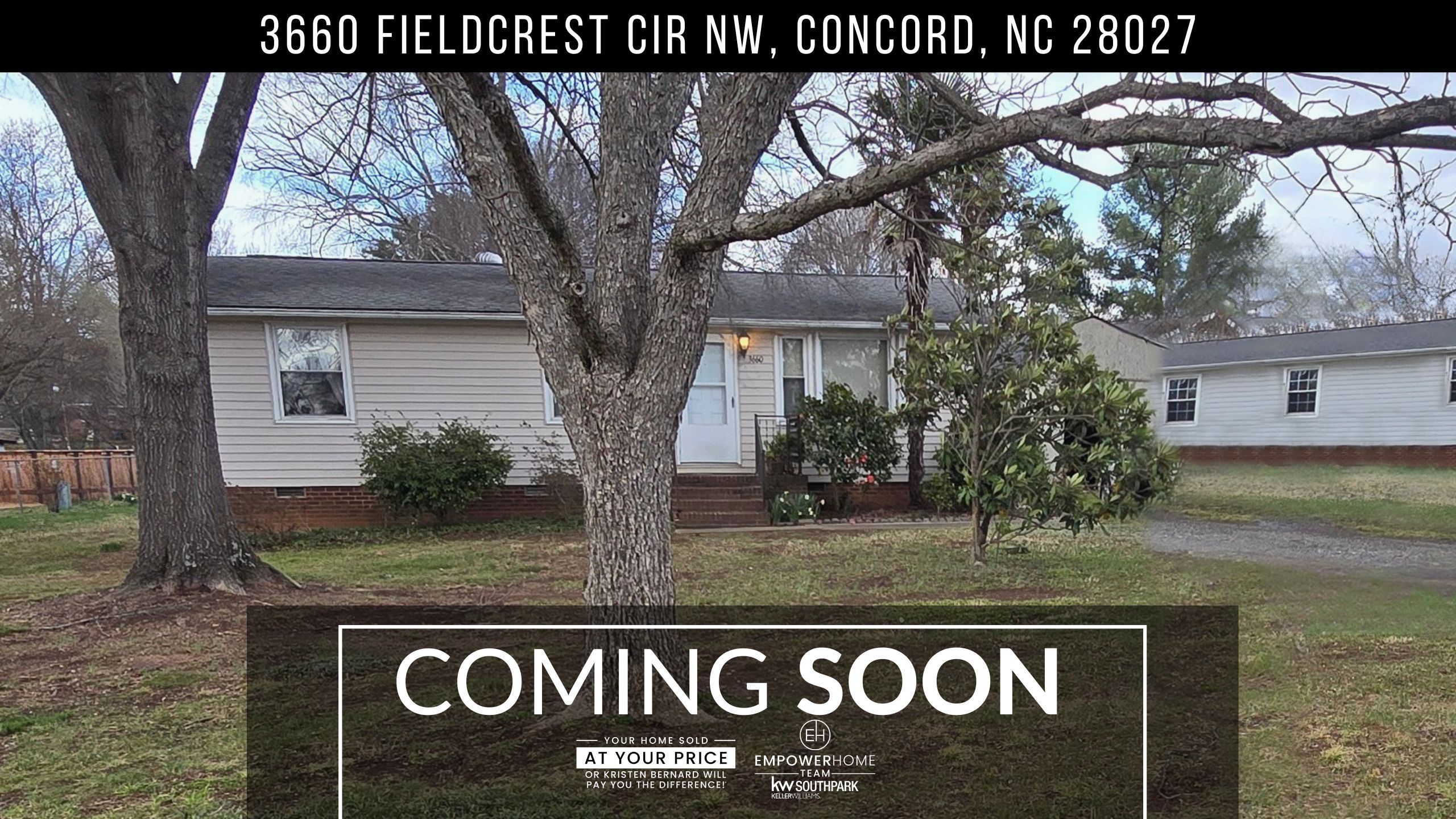 3660 Fieldcrest Cir NW, Concord, NC 28027