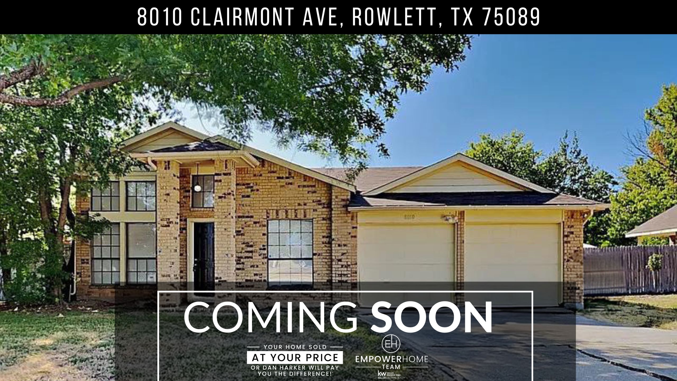 8010 Clairmont Ave, Rowlett, TX 75089