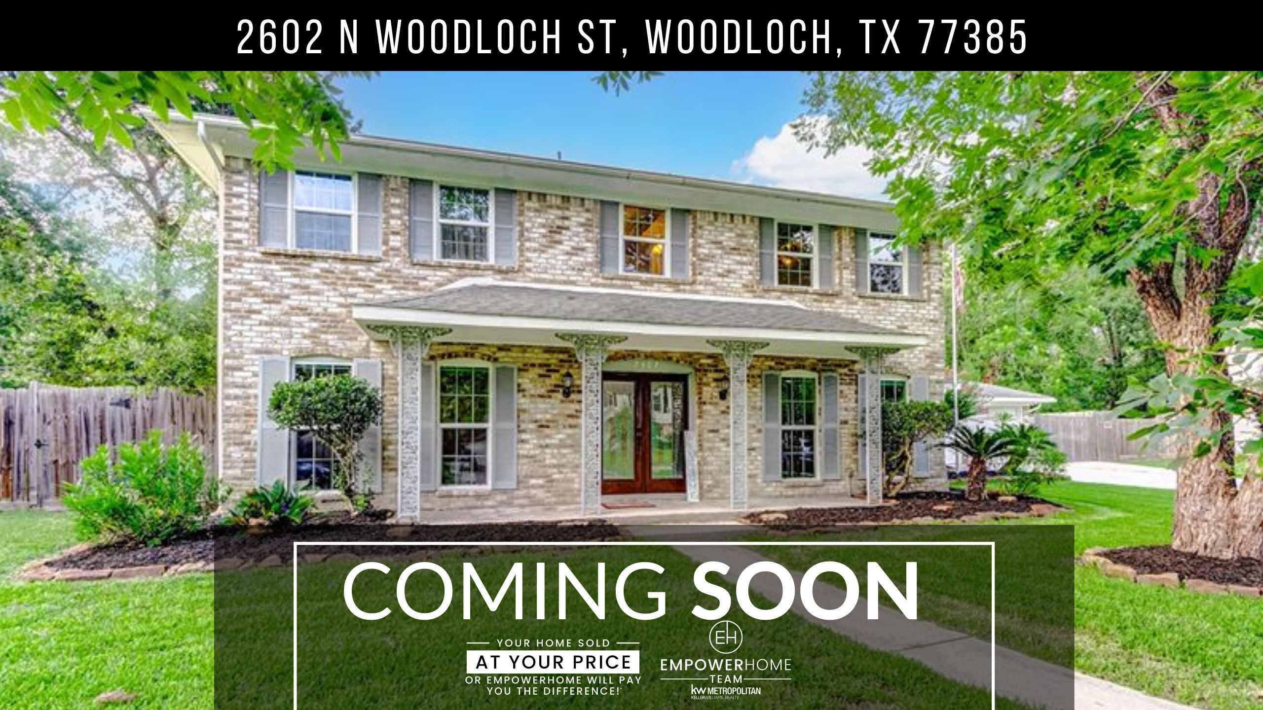 2602 N Woodloch St, Woodloch, TX 77385