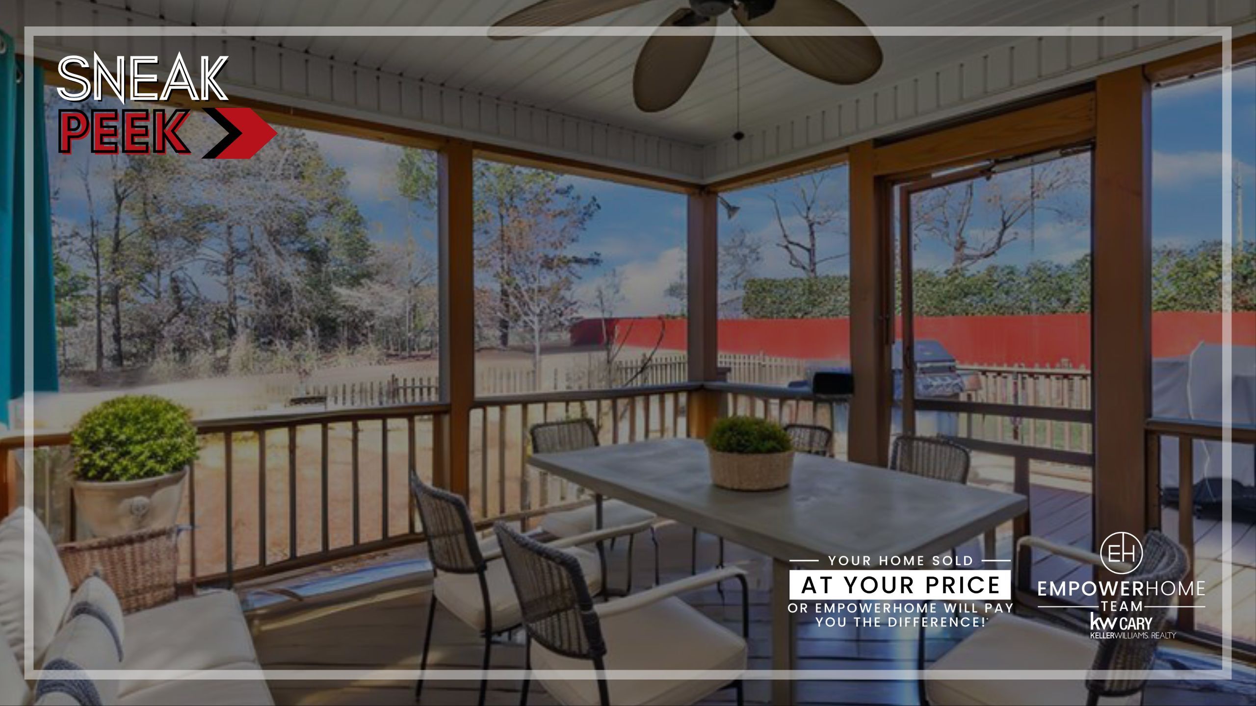 EmpowerHome Team Raleigh Weekly List of Sneak Peek Homes for April 03