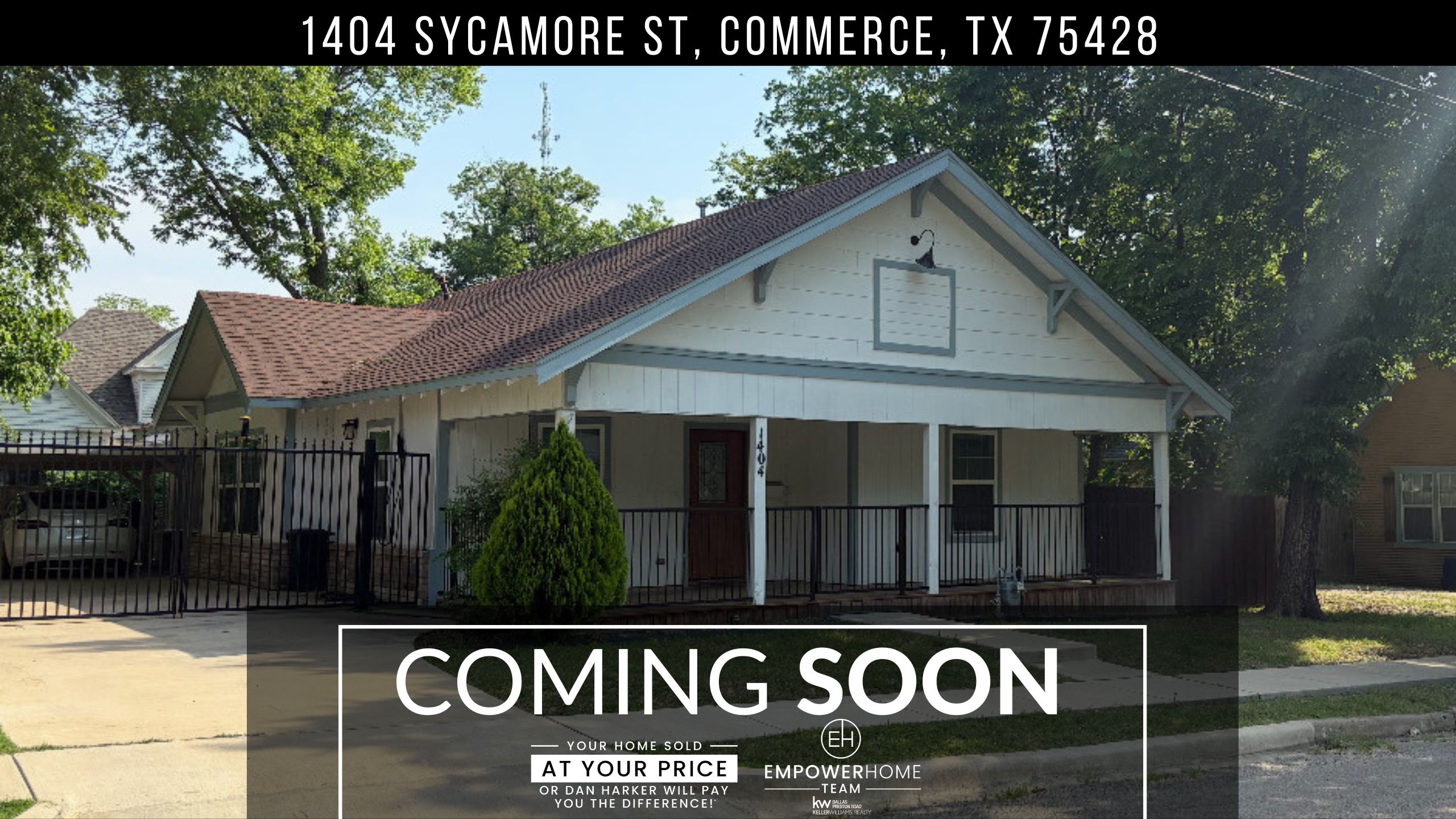 1404 Sycamore St, Commerce, TX 75428