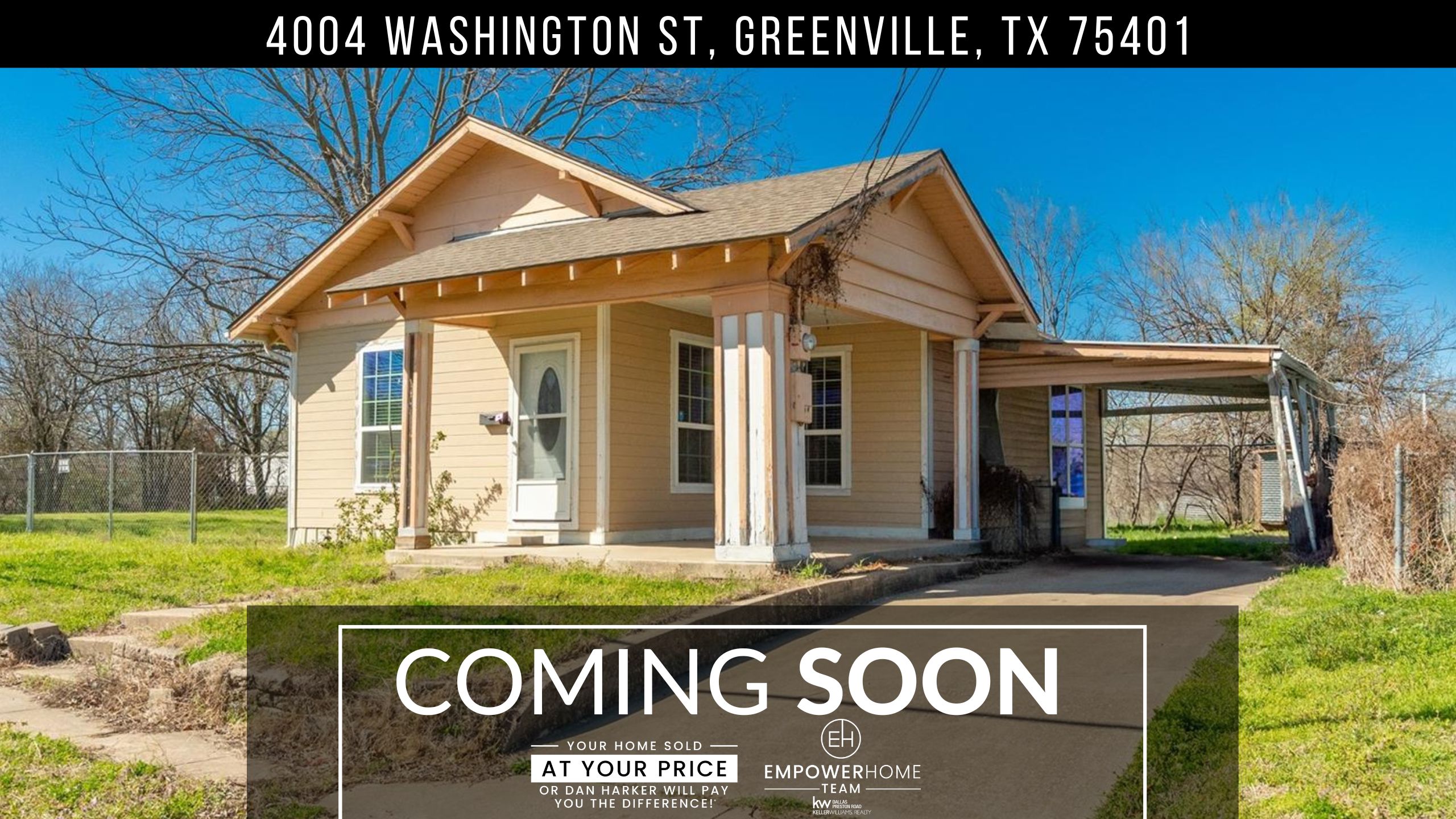4004 Washington St, Greenville, TX 75401