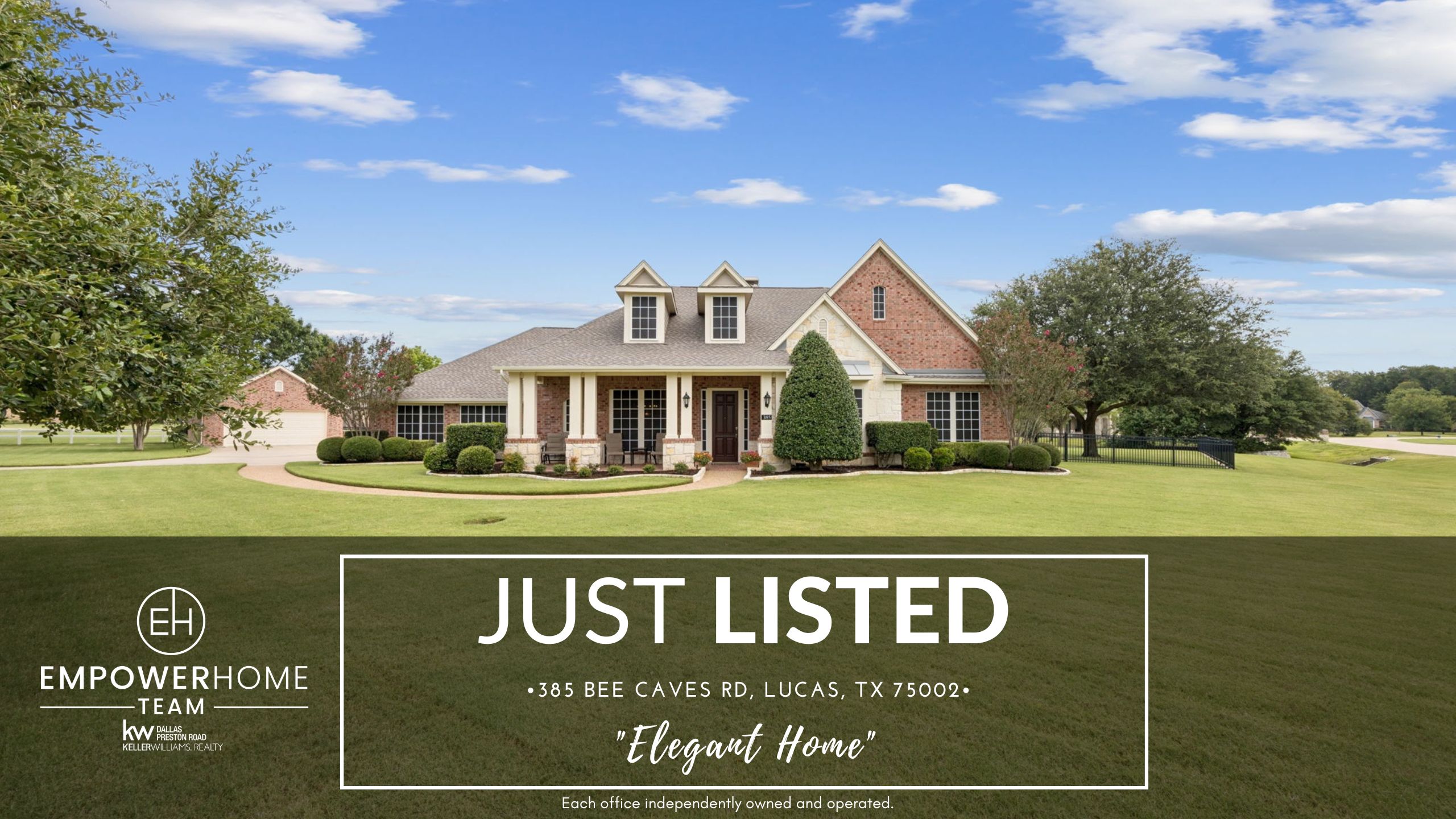 385 Bee Caves Rd, Lucas, TX 75002