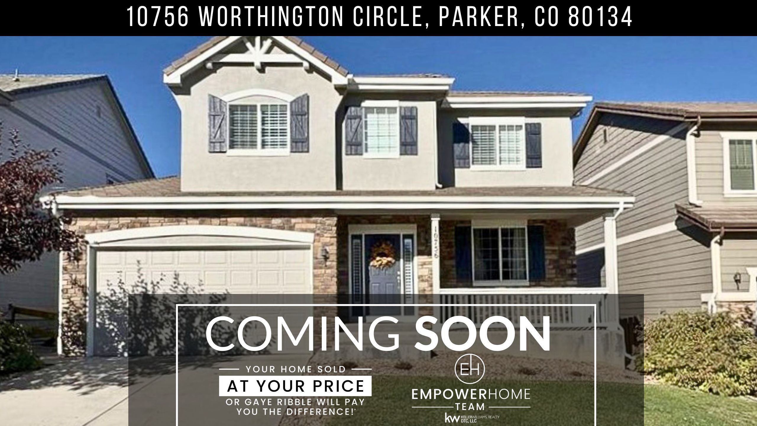 10756 Worthington Circle, Parker, CO 80134