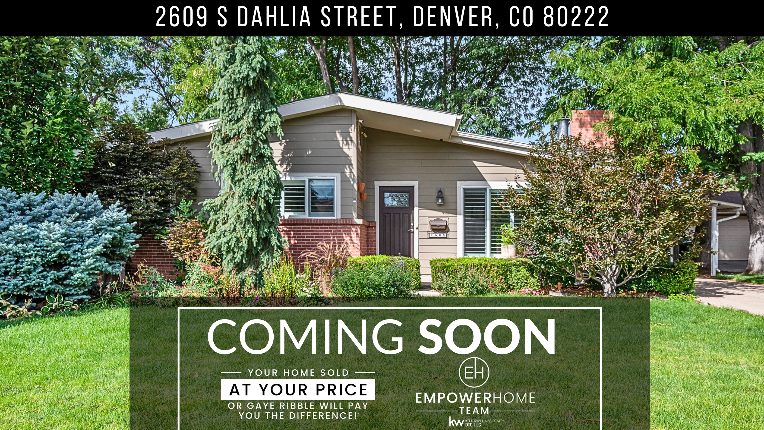 2609 S Dahlia Street, Denver, CO 80222